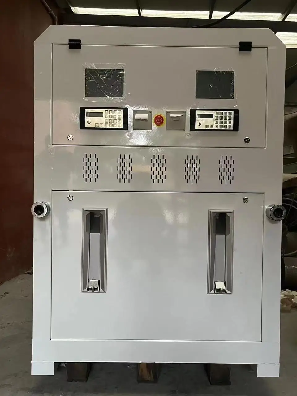 6000L 3hoses Portable Fuel Mobile Dispenser Mini Gas Station  Micro Petrol Filing Station With Tank