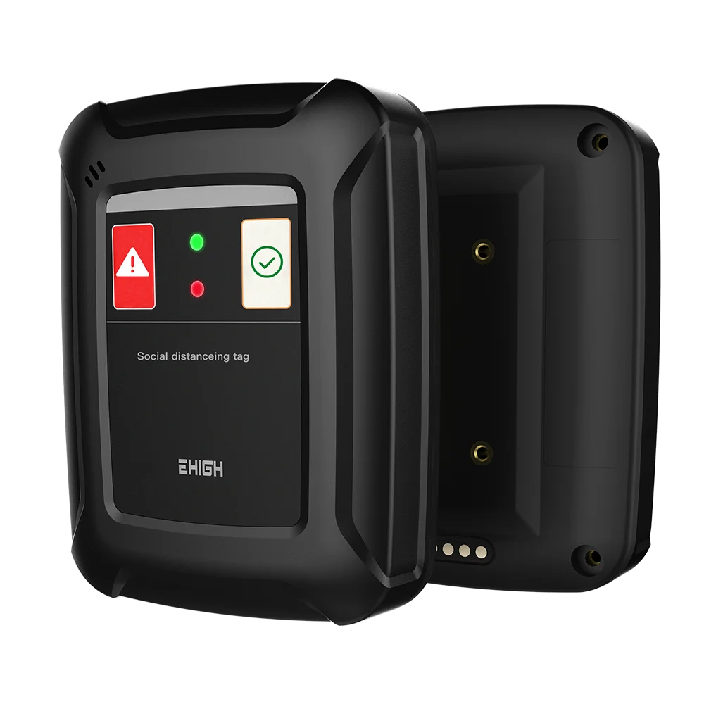 
social distancing alarm bracelet UWB portable social distancing alarm reminder device 