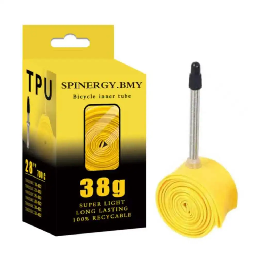 Hot Selling TPU Bicycle Inner Tubes 700C All Sizes TPU Urltral Light Bike Inner Tube With Valve AV 32/40/48/60/80 mm