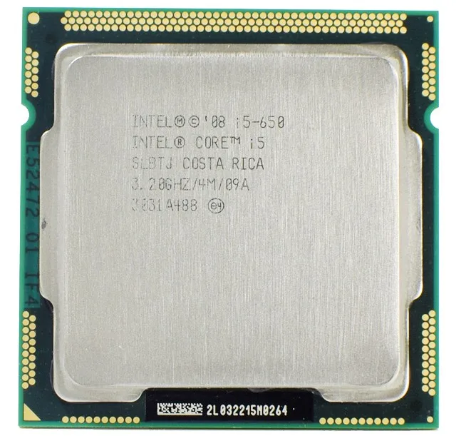 Intel Core i5 650 3.20GHz 4M SLBLK SLBTJ Computer CPU Processor
