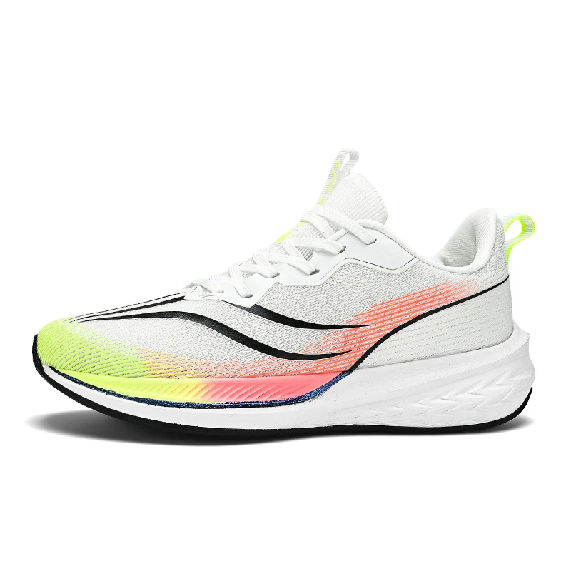 Factory New Running Shoes Mesh Surface Ultra Light Shock Absorbing Technology Sports Shoes Fashion Sneakers Men