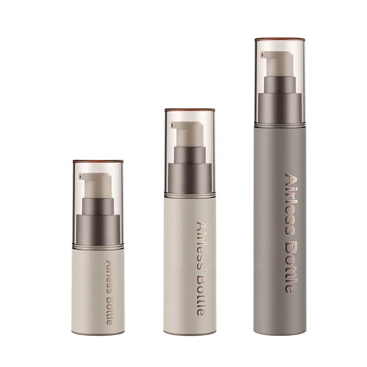 Luxury Eco PCR Cosmetic Packaging Plastic Recycled Spray Container Body Scrub Lotion Pump Empty Cream Bottle