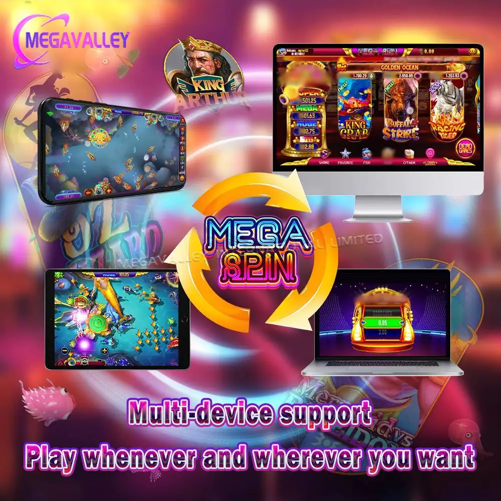 Original 8 Player multi game Software Distributor america skill distributor firekirin megaspin game