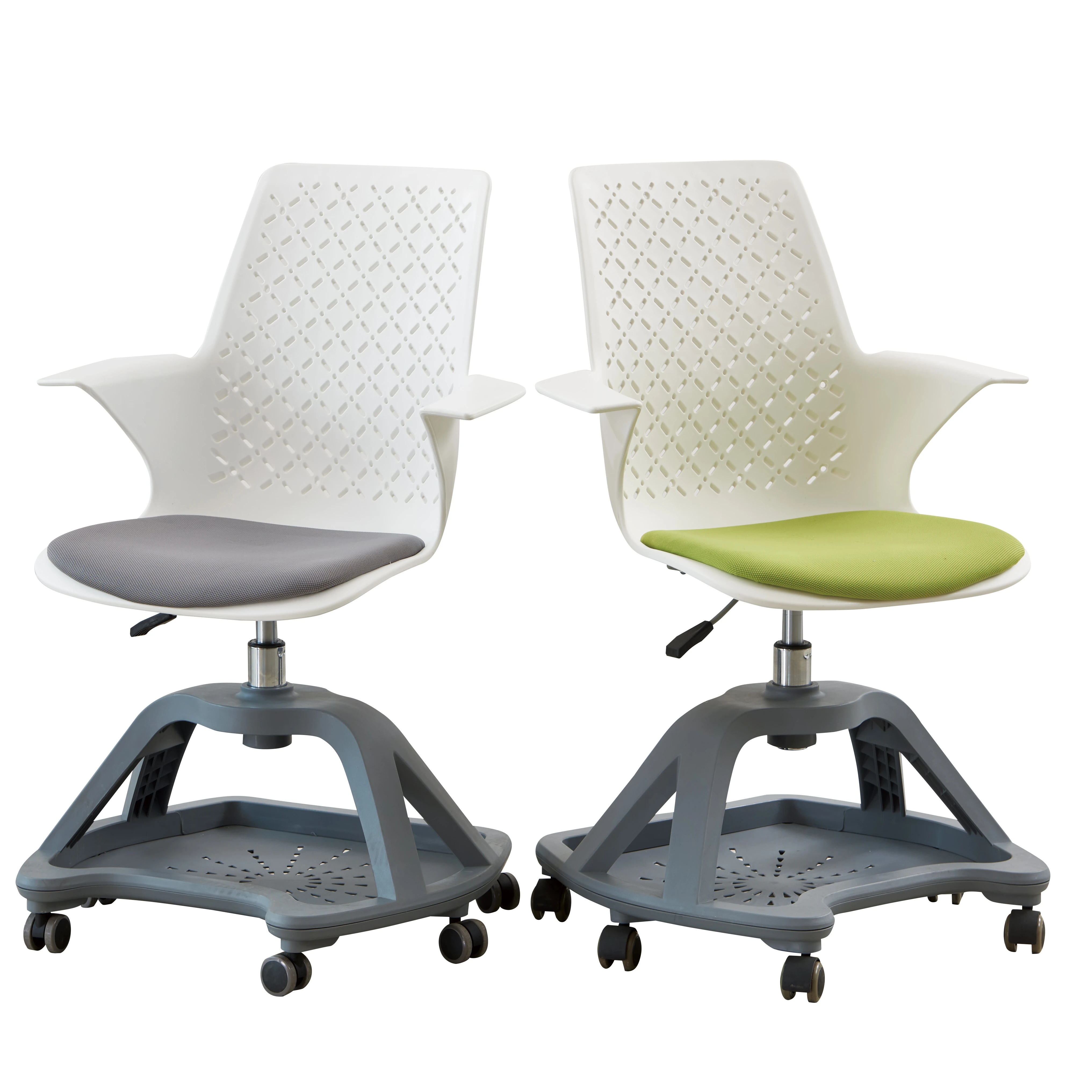 Antique School Classroom Chair Plywood Student Chairs APPLE Black Yellow GOLD Red White Orange Blue OEM Steel Wood Box Living