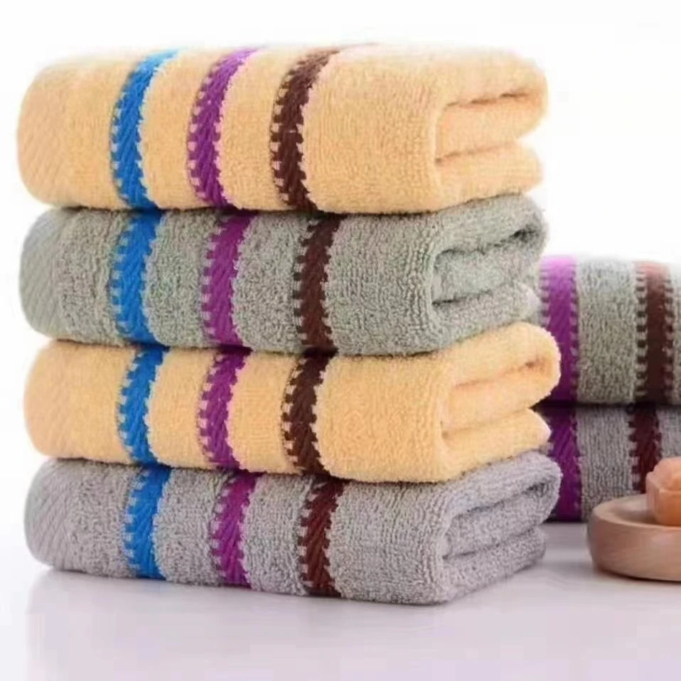 100% Cotton Yarn Dyed Jacquard Hand Towel