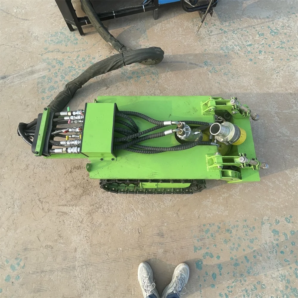 Automatic Machine Robot Underwater Dredging Robot Rubber Track Pipe Silt Cleaning Dredging robot