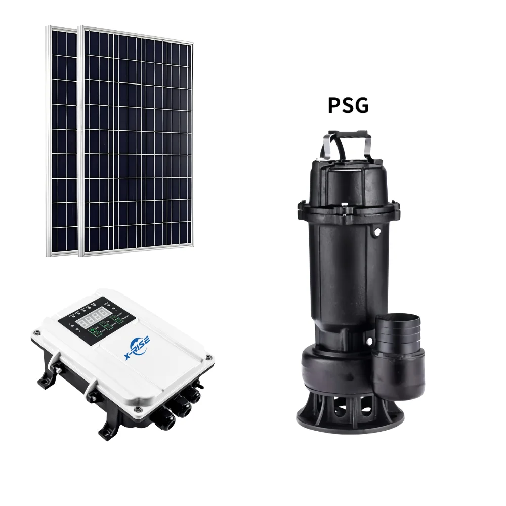 Stainless Steel 72V Submersible Agriculture Solar Pump System DC for Water OEM Application Solar Power Fuel Deep Theory