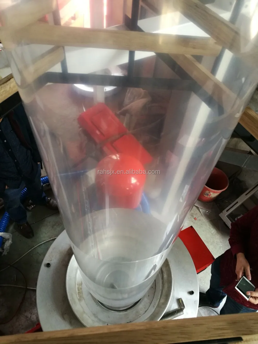 SJ50-600 Mini type quality alloy steel screw rods ruian film blowing machine