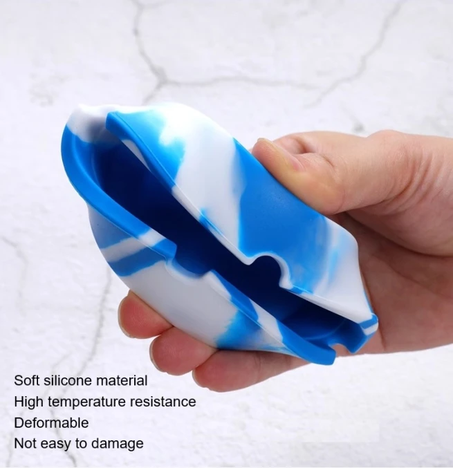 Smoking Accessories Cigarettes Unbreakable Silicone Ashtray Portable Ashtray