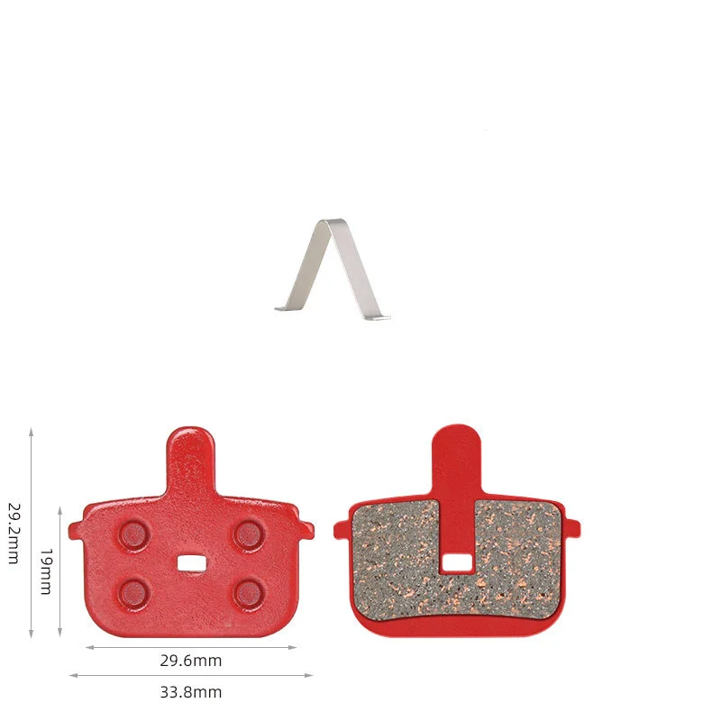 Universal Copper Fiber Electric Scooter Disc Brake Pads For Pro/Pro2 Line Pulling Disc Brake