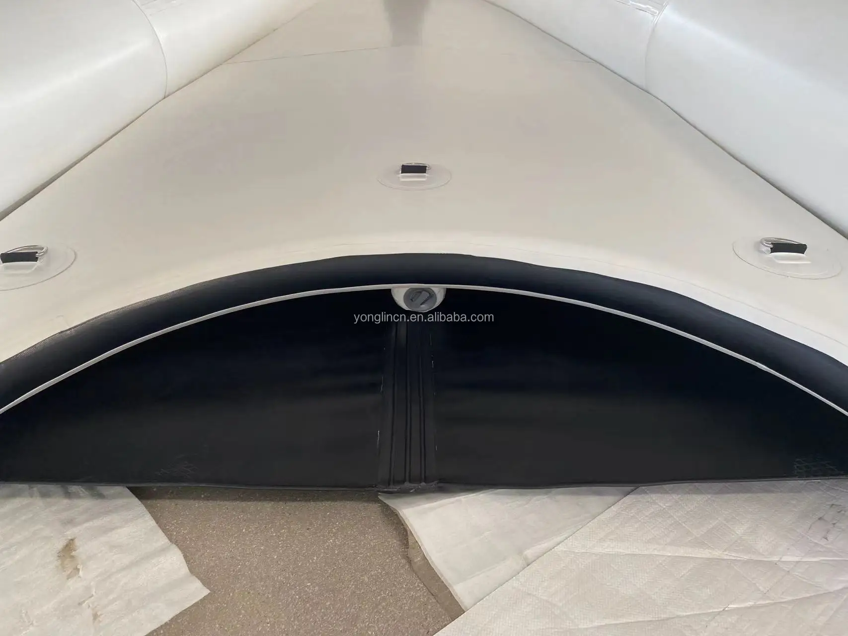 Customized Fully Inflatable PWC Powered 16 Feet  Boat Jet Ski Power Tender Inflatable Extension Boat for Sale