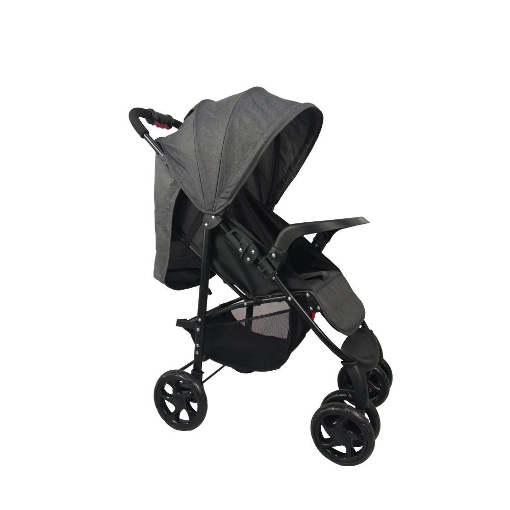 Big wheels one hand folding popular stroller