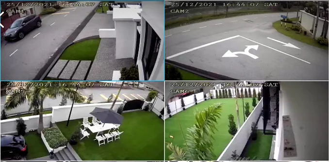 Full color camera simulates 3mp 2k IP67 waterproof 5IN1 security CCTV camera