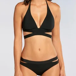 Lady Hot Lace-Up A Variety Of Styles Bikini Korea String Bikini Sleeve Swimsuit Swim Wear