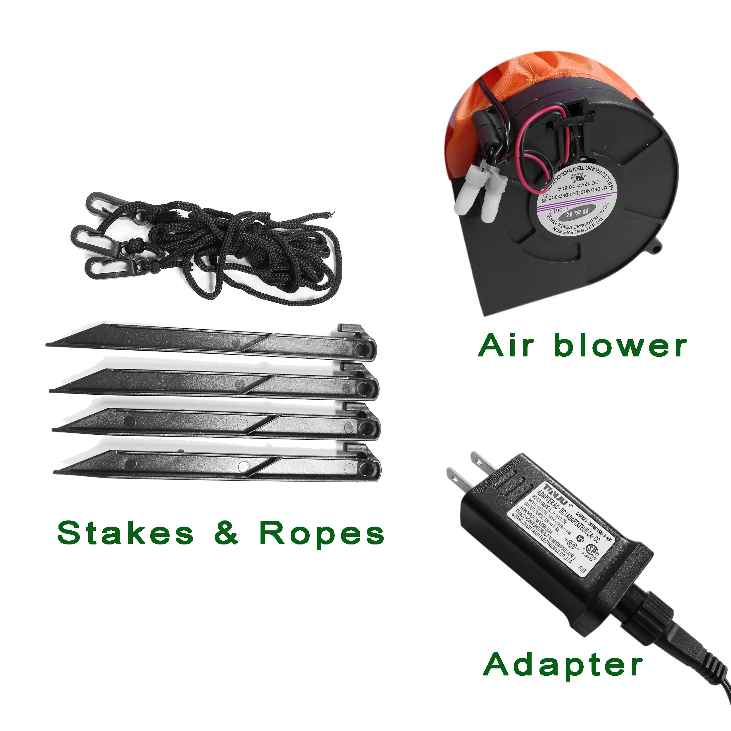 8FT Christmas inflatable Candy Corn Archway, giant inflatable candy cane