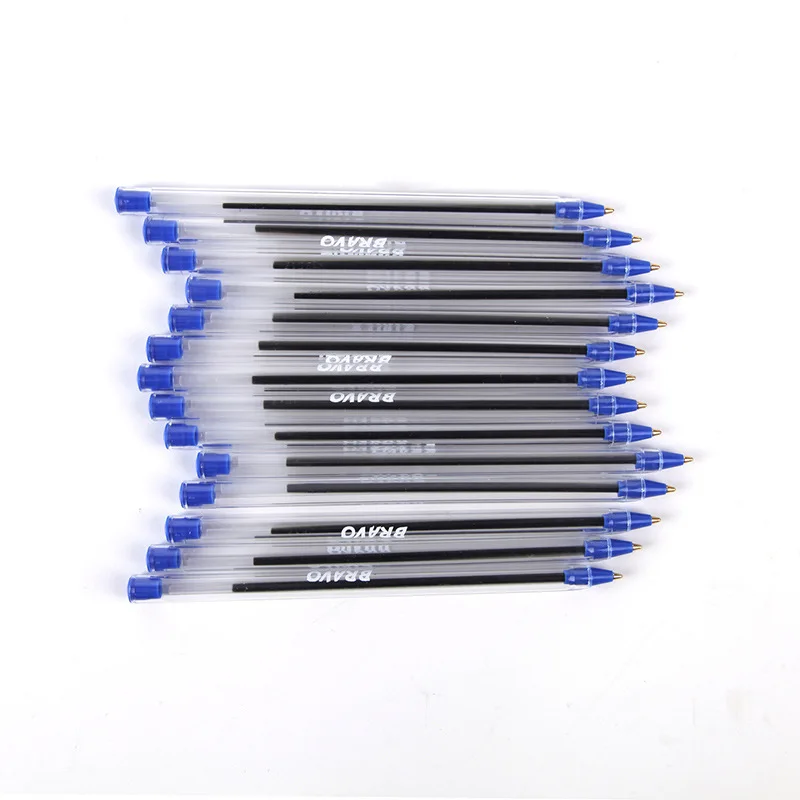 Promotional Ballpoint Pens Manufactures Simple Cheap Plastic Ballpoint Pen Custom To School Office