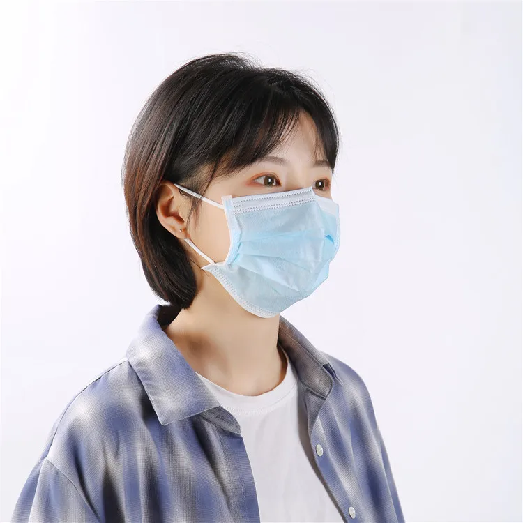 
 EN14683, тип II, одобренный 3-слойный одноразовый Хирургический медицинский facemask  