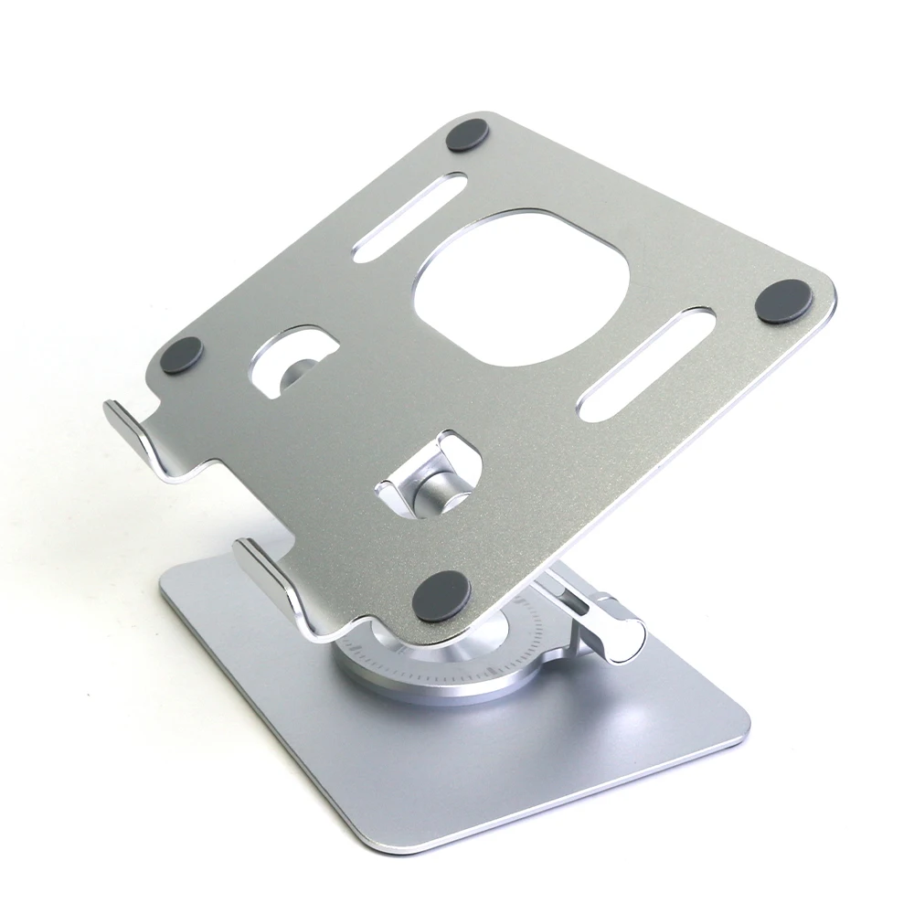 Custom 360 rotating phone tablet pc stand holder,Foldable Alloy Table Stand Holder,Height Adjustable Desk Holder