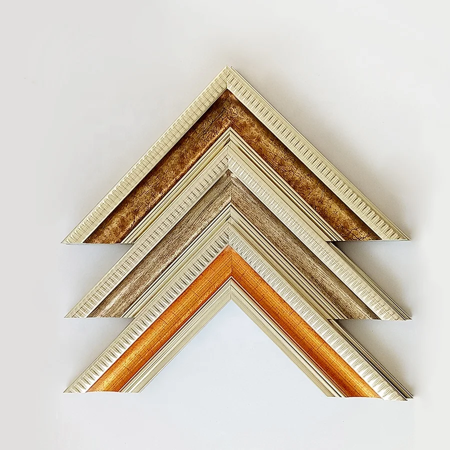 Classical Simple Design Cheap Photo Frame Plastic Strip PS Picture Frame Moulding