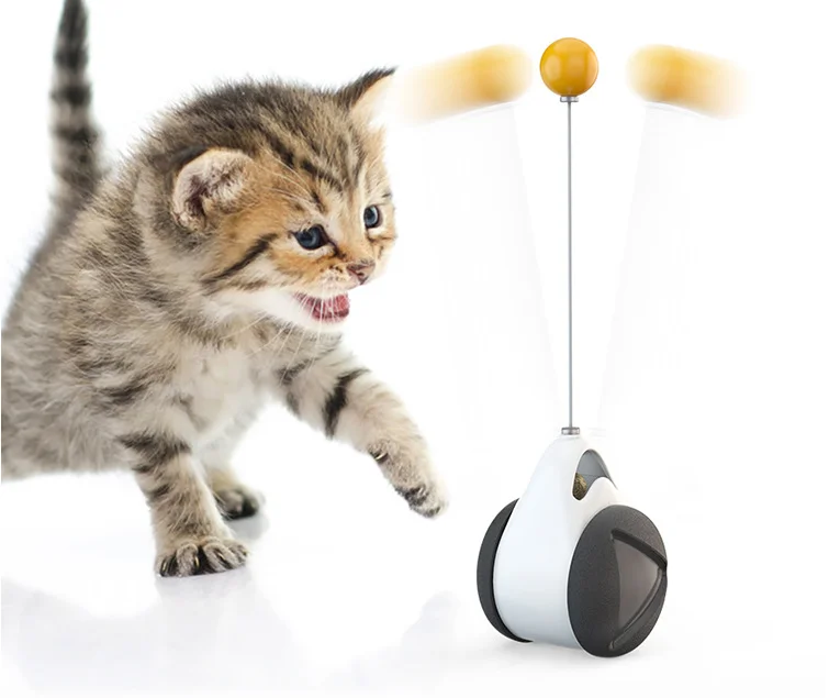 Nice Quality Pets Balance Swing Car Ball Automatic Cat Toys