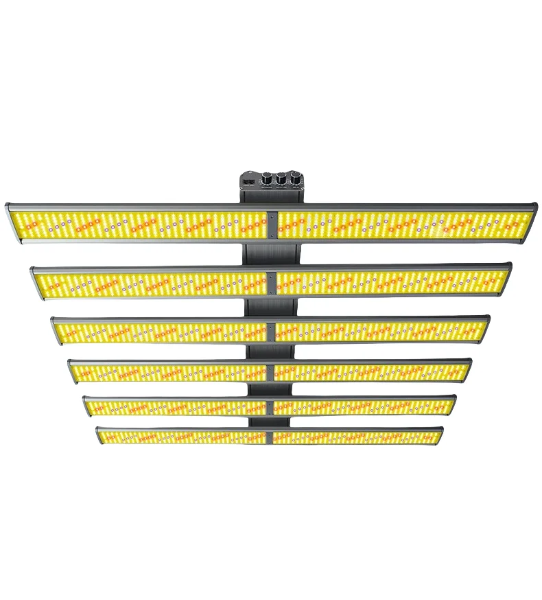 1200W high-power 3-channel spectral adjustment with 6bar indoor lighting LED octopus plant lamp UV plant growth lamp