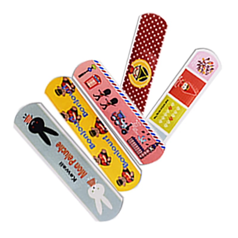 First Aid Adhesive Bandage Bandaid Printed Wound Plaster Custom Box Band Aid Cute Cartoon Bandaid