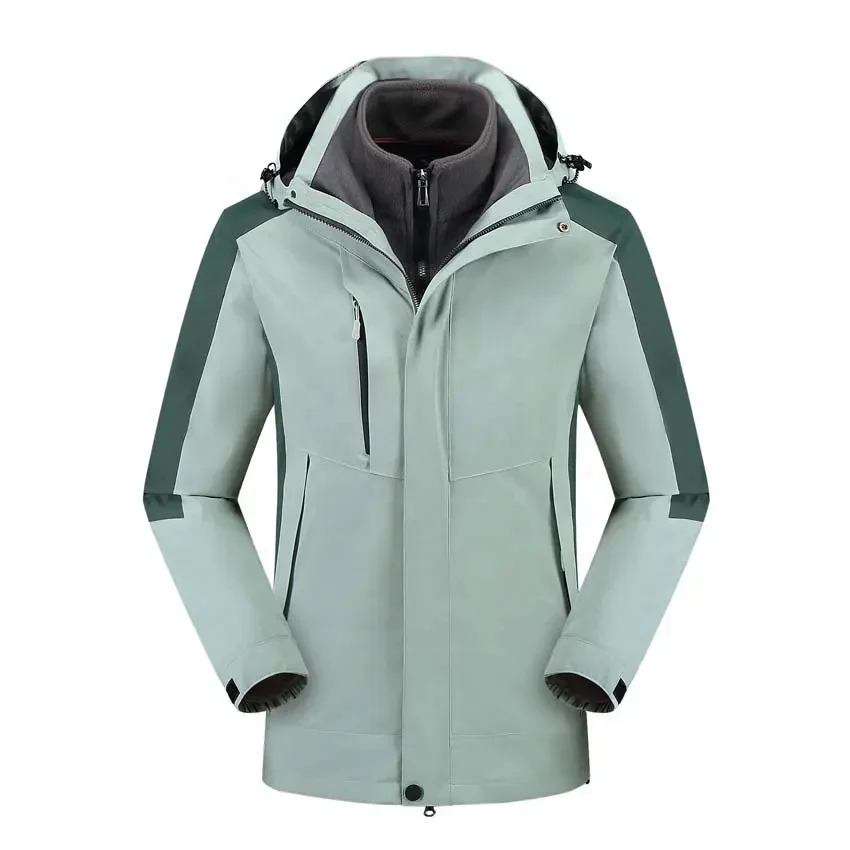 Factory OEM jacket high quality softshell outdoor jacket customized double heat jacket