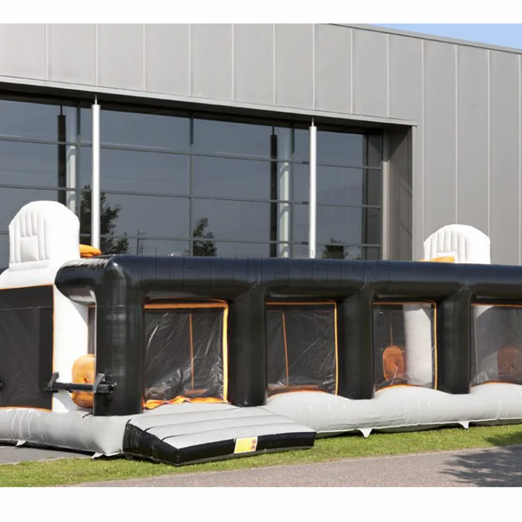 Arena inflatable Soccer  basketball game field basketball court inflatable basketball jump shot