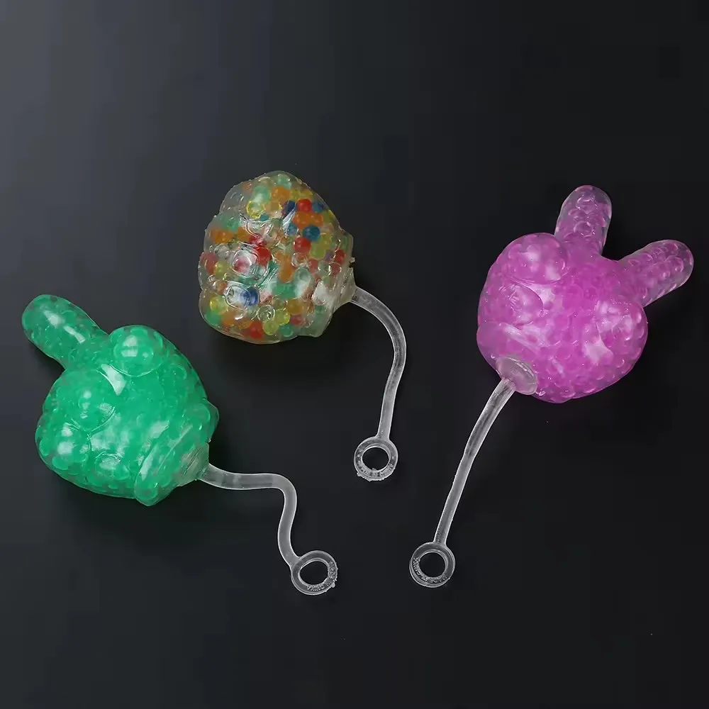Игрушечные шарики Jincan лучшие продажи светодиодные игрушки красочные мягкие гелевые в форме руки для детей