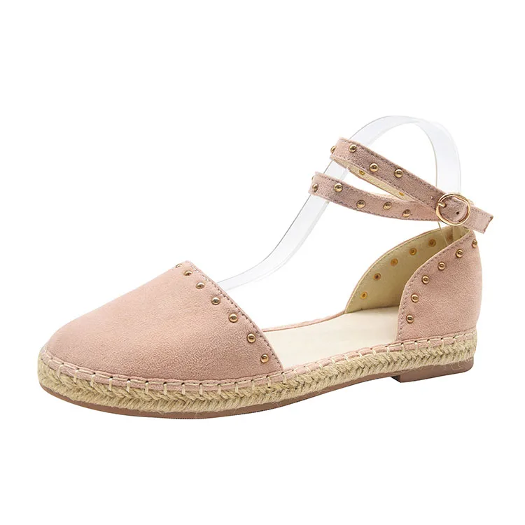 2023 New Design Wholesale Female Flat Platform Sandals Women Sandalias Mujer Ladies Espadrille Shoe