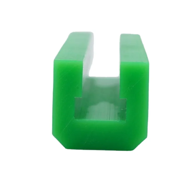 
CNC machined custom nylon guide rail slider guide rail plastic products 