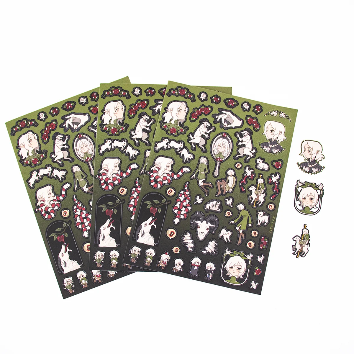 Custom Bike Laptop Moto Car Sticker Sheet Clear Kiss Cut Custom Stickers Printing Factory