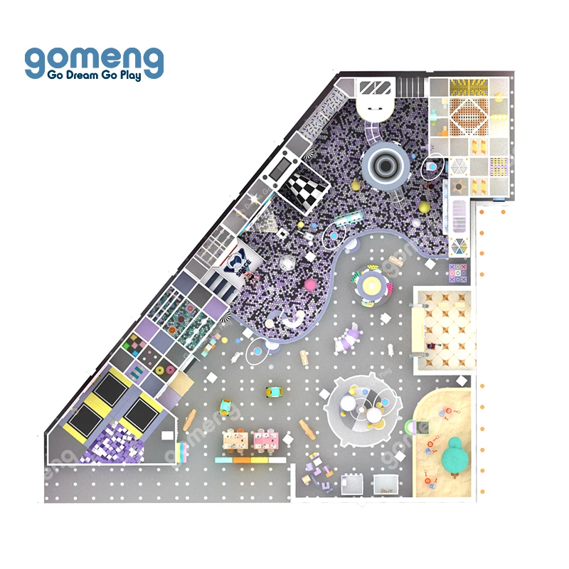 Quality Choice Amusement Indoor Kid Space Ball Pool Kids Indoor Playground Maze