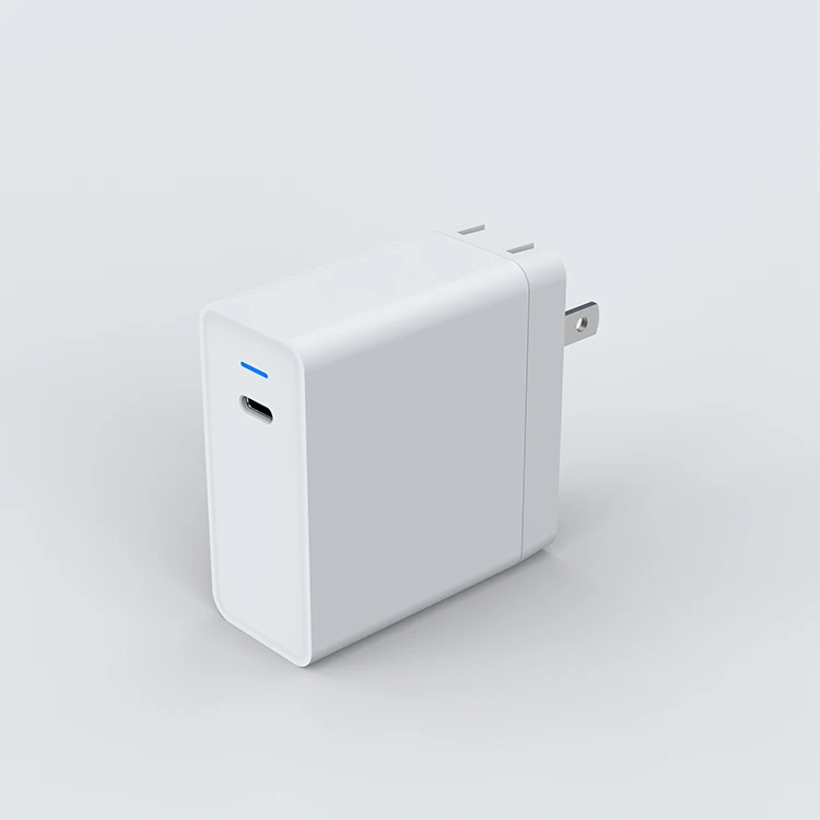 
ZONSAN single charging port pd USB-C 60w wall charger adapter for Macbook pro mobile smart phone 