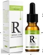 Private Label OEM Anti Aging Wrinkle Firming Brightening Skin Care Hyaluronic Acid and Vitamin E Face 2.5% Retinol Serum