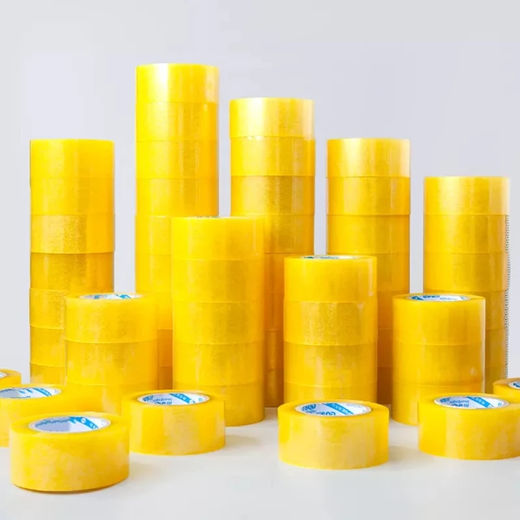 Wholesale BOPP Transparent Packing Tape Carton/Bag Seam Sealing Tape Cheap Price