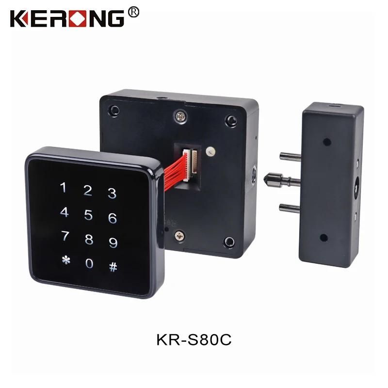 KERONG Digital Keyless Parcel Box Lock For Metal Cabinet