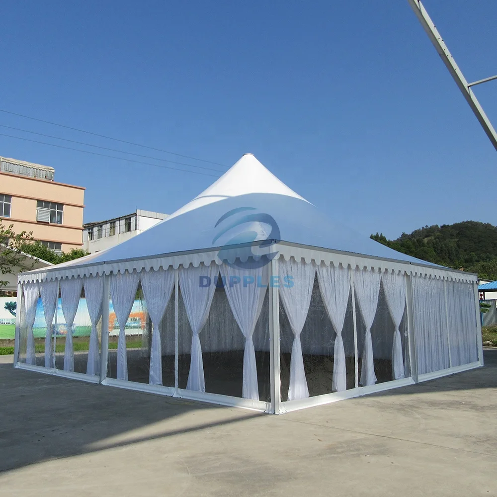DPS outdoor Aluminum Alloy shade Frame Party Wedding trade show High PVC Fabric Custom Marquee Pagoda Tent
