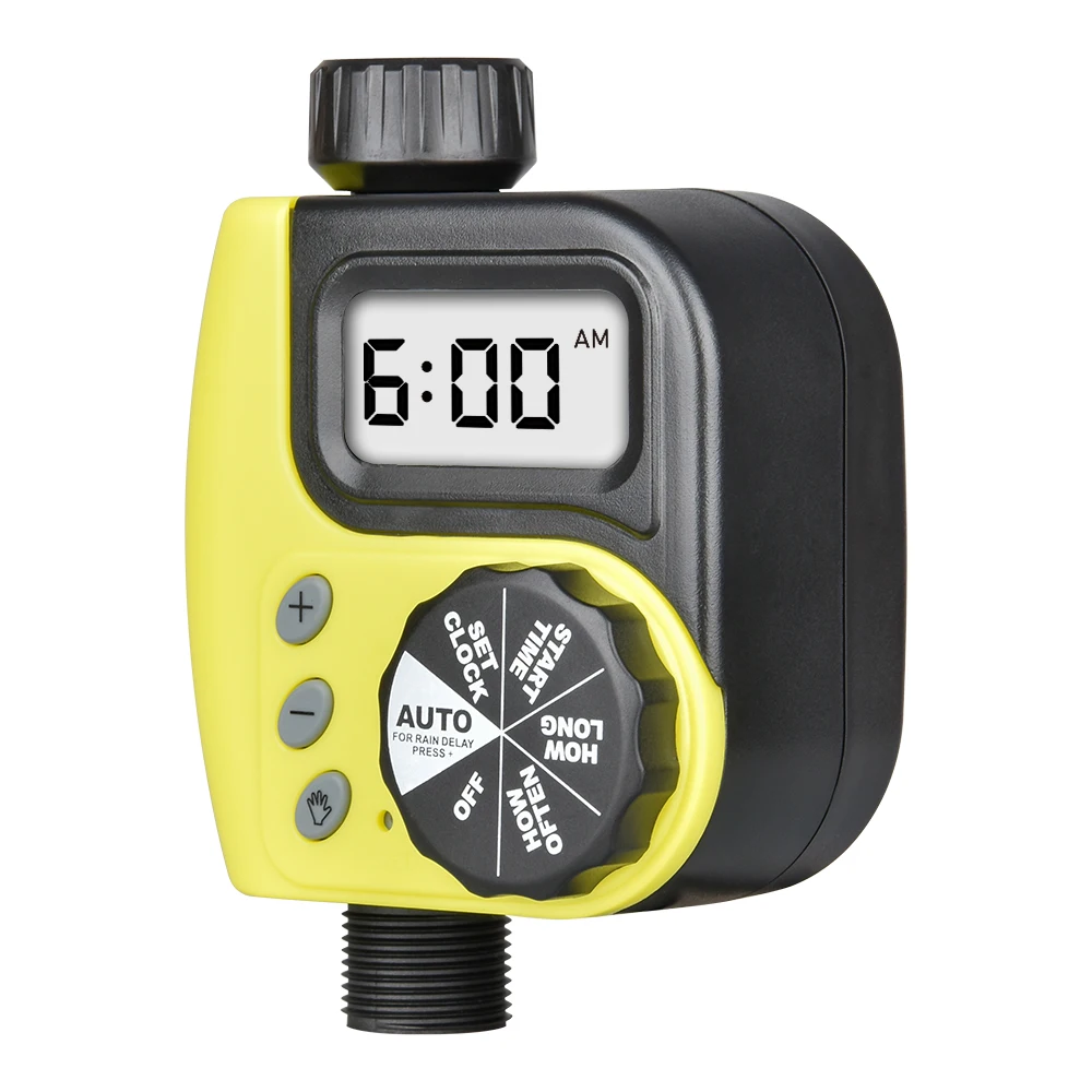 Garden outdoor plastic waterproof energy-saving 2*AA alkaline battery power superior intelligent irrigation timer device