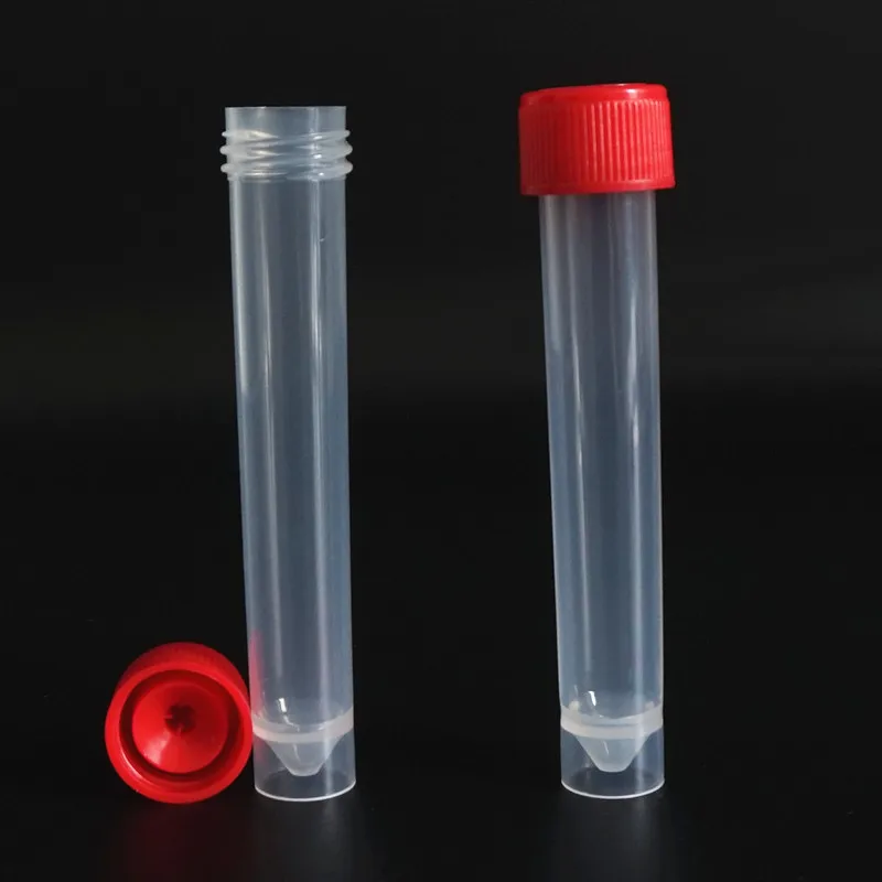 10 мл PP Самостоятельная конусная трубка для забора образцов вирусов