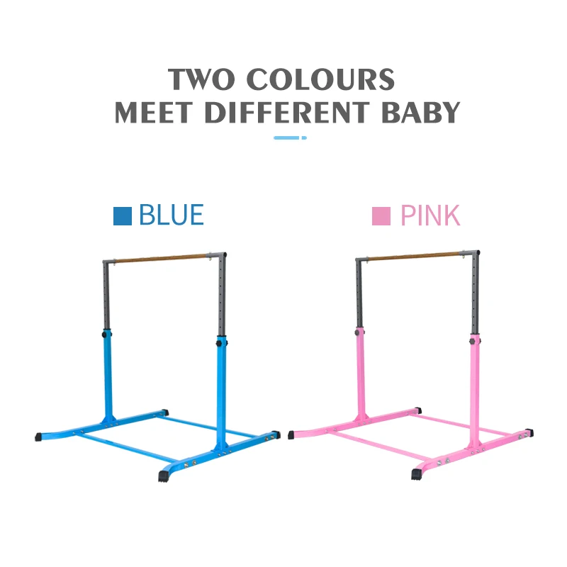 kids training bar adjustable junior horizontal gymnastics bar