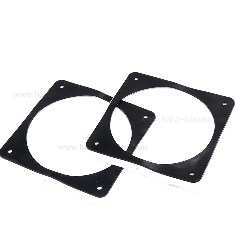 Custom Back Washer Self Adhesive Silicone Rubber Gasket