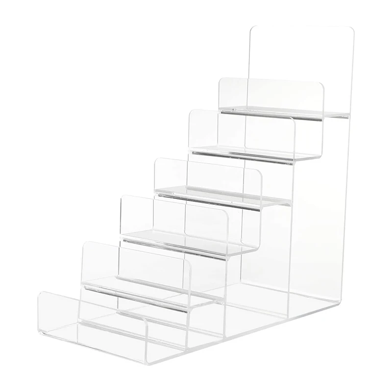 Acrylic Wallet Holder Clear Handbag Purse Display Stand Jewelry Display Riser Handbag Organizer