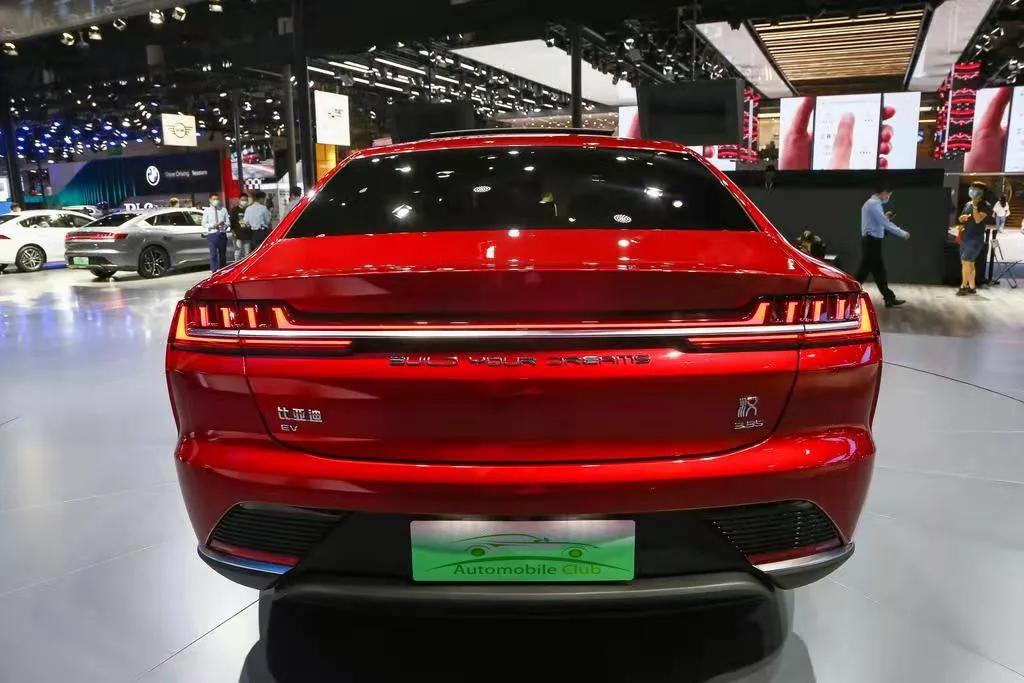 Электрический седан автомобили byd Хан электрический автомобиль на высокой