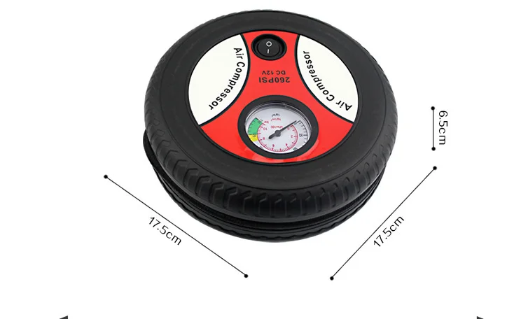 Hot Sale Air Compressor Tire Inflator 12V DV Car Pump For Bicycle and Other Inflatables Portable Air Pump Easy to Carry