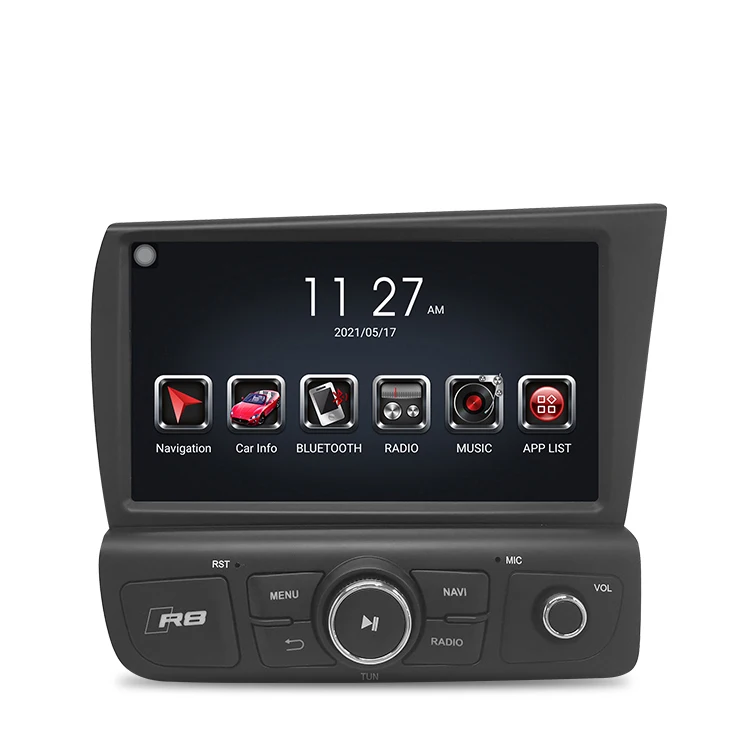 4 64 Гб AHD 9 дюймов carplay Android 9,0 видео автомобильный DVD-плеер для Audi R8 right