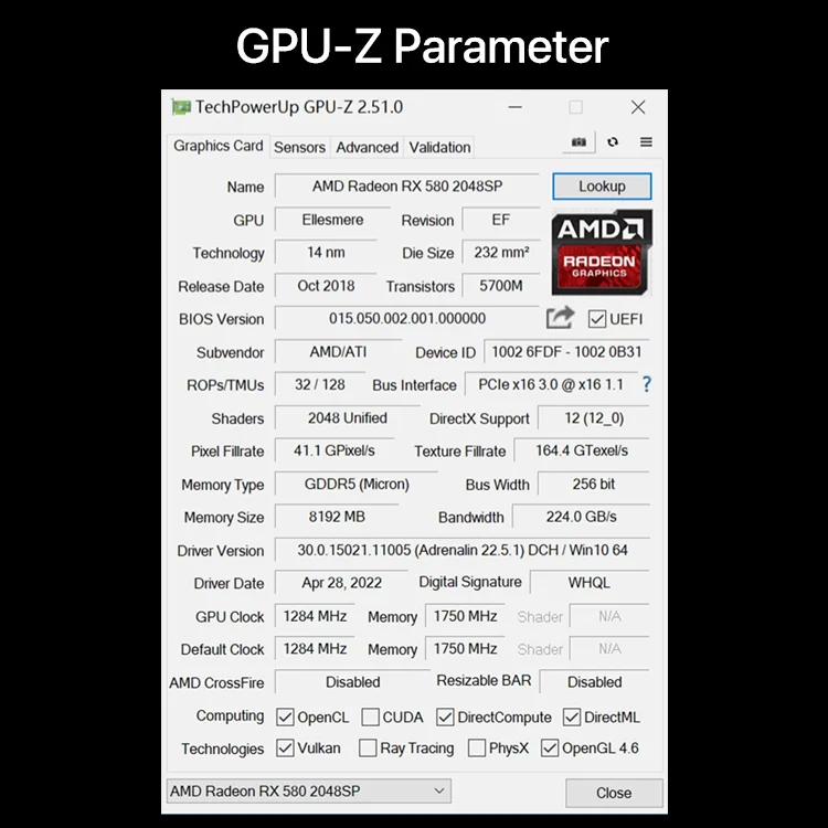 High Quality new 1060 1050ti 4g RX 580 8gb 8g Gtx 1660S 588 Gpu 1660S Ti GTX 1660Ti Gaming Graphics Cards