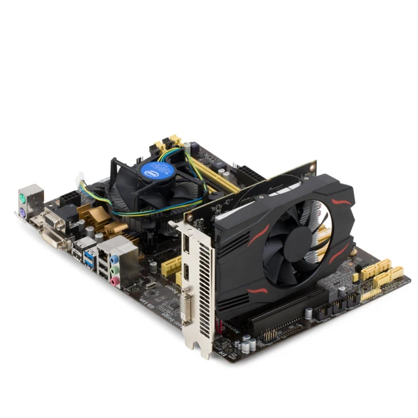 popular 2022 oem new gpu amd rx 550 4gb rx560 ddr5 128bit gaming graphics card desktop paca de video rx550