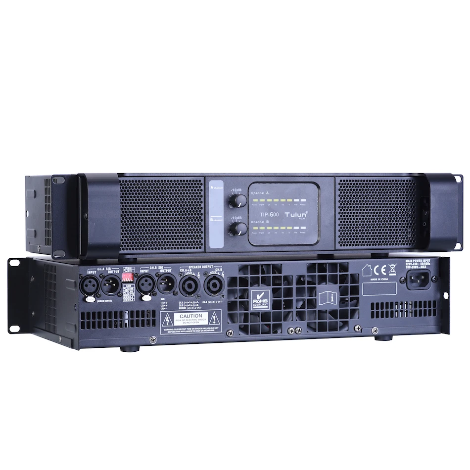 2CH 600w audio power amplifier class-d amplifier stage sound standard amplifier for double 10inch speaker Prokustk TIP600