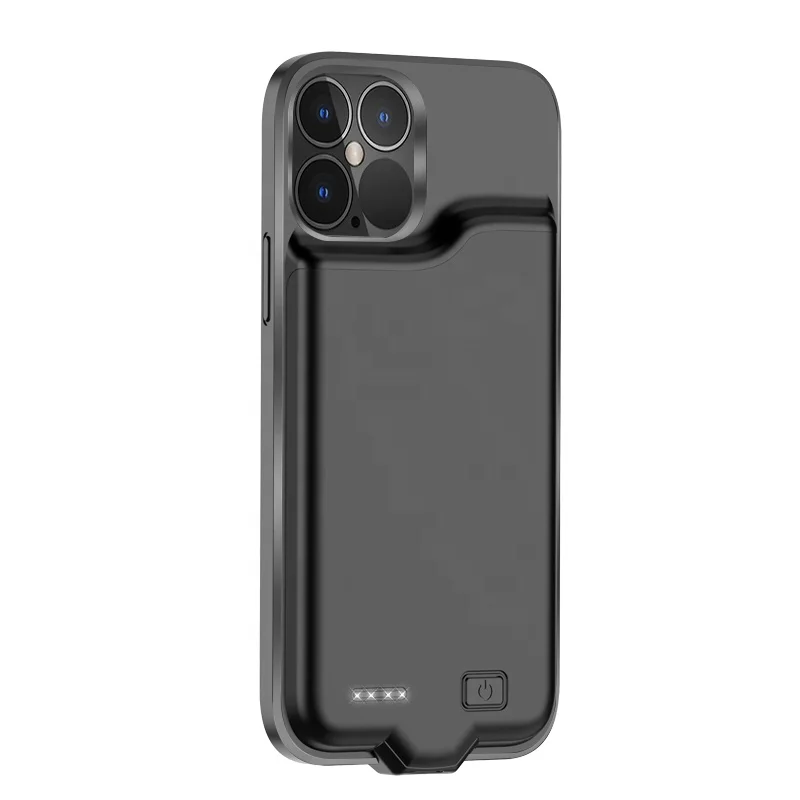 2021 Новые поступления 5500 мАч 6,1 дюймовый чехол для аккумулятора iPhone12 чехол для портативного зарядного устройства в продаже